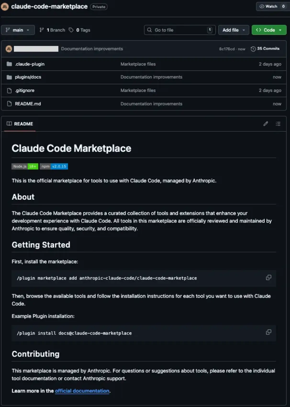 Claude Marketplace: The Core Concept - visual representation