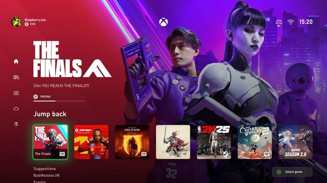 The Current State of Xbox UI - visual representation
