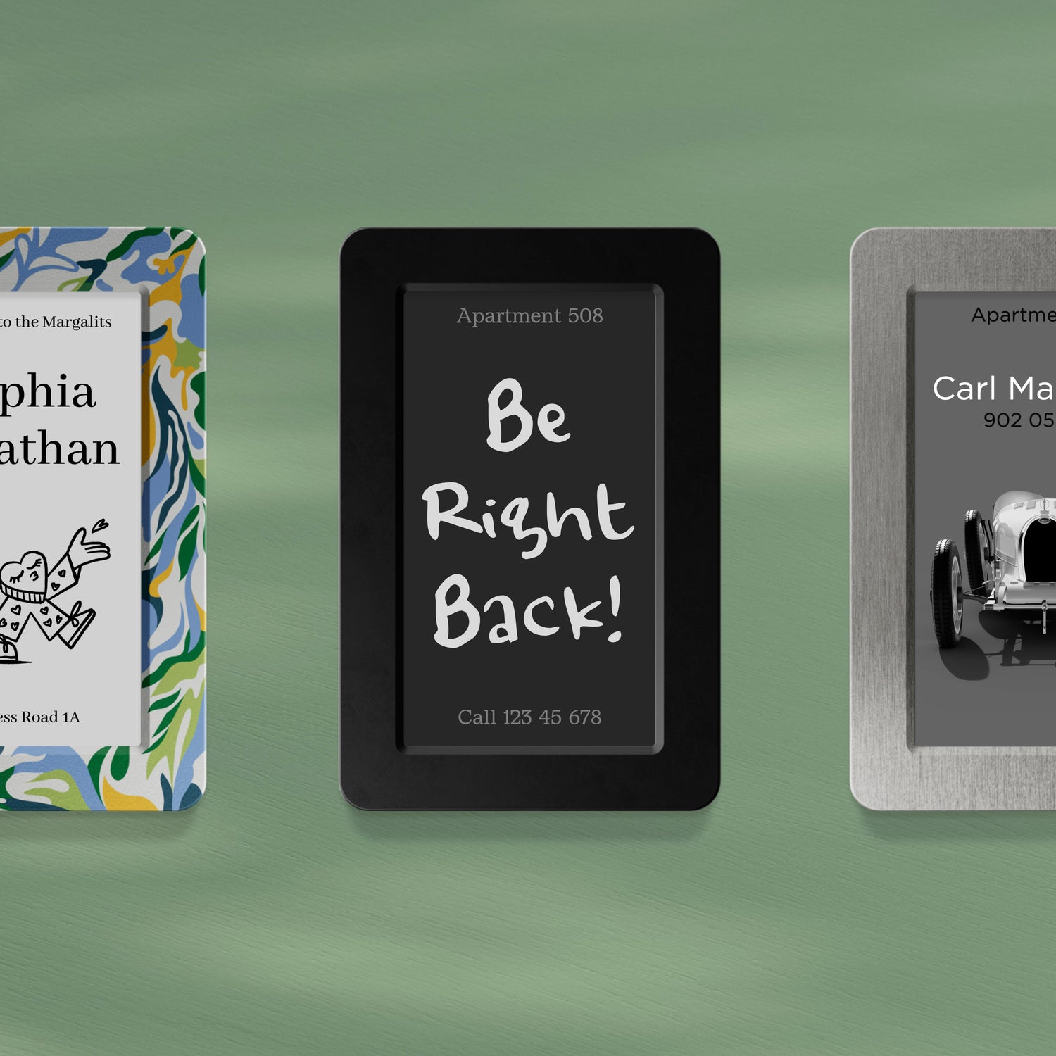 How the Dory Sign Leverages E Ink - contextual illustration