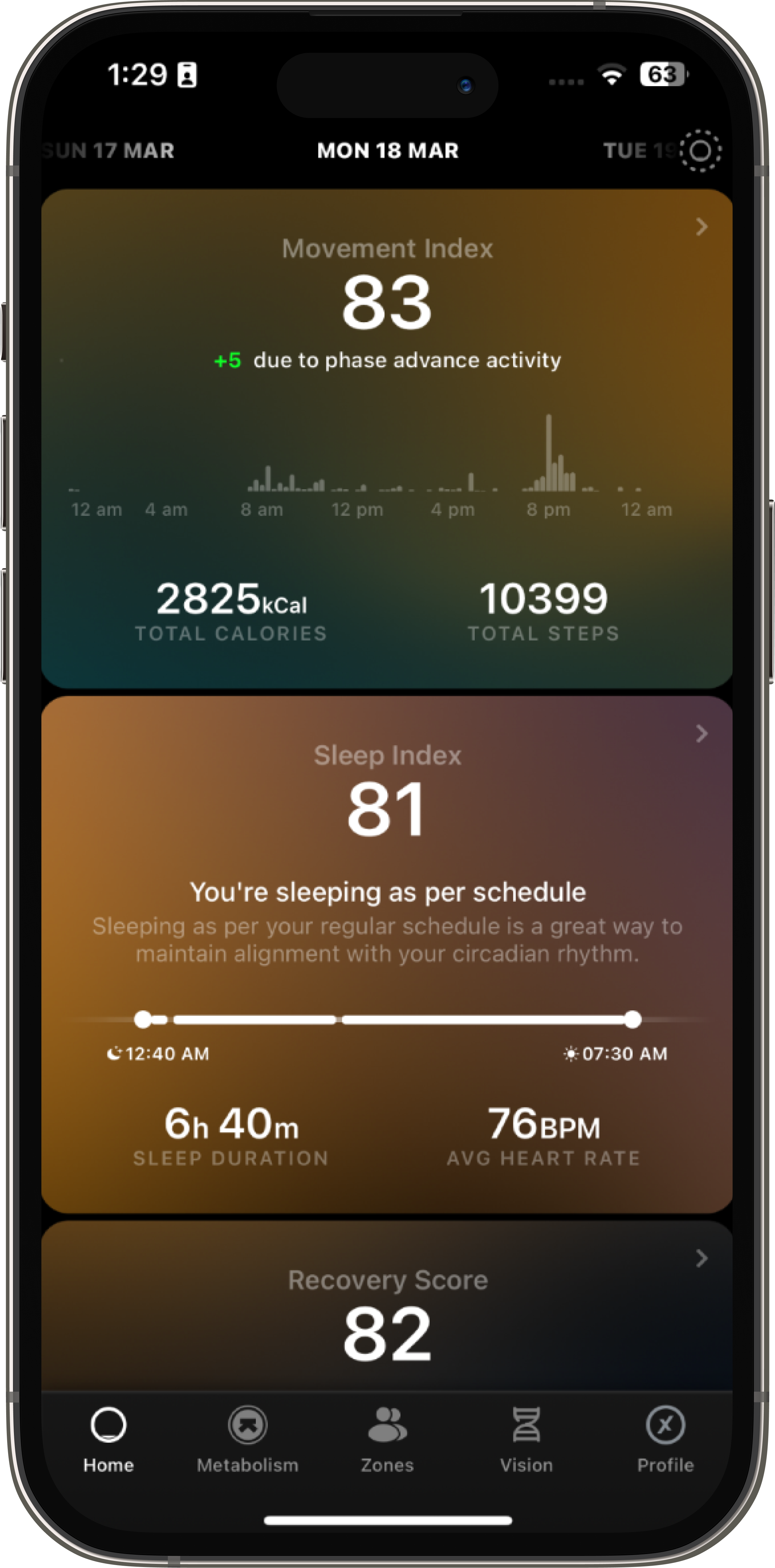 Health Monitoring Features - contextual illustration