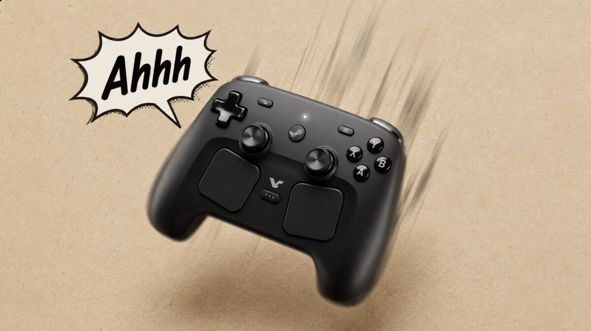 The Steam Controller's Unique Design - visual representation