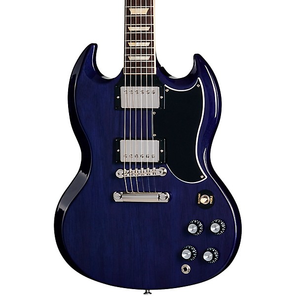 Reviving History: The Gibson SG Midnight Blue Edition - contextual illustration