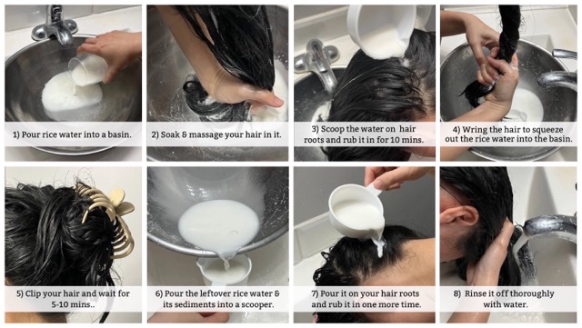 Heatless Curls: Sock Method - visual representation