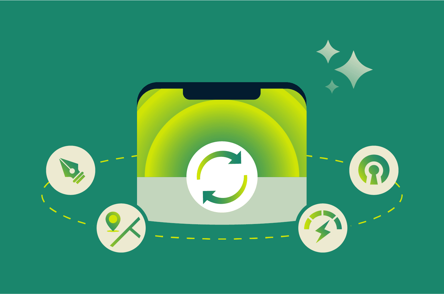 Comparison With Traditional Security Suites - visual representation