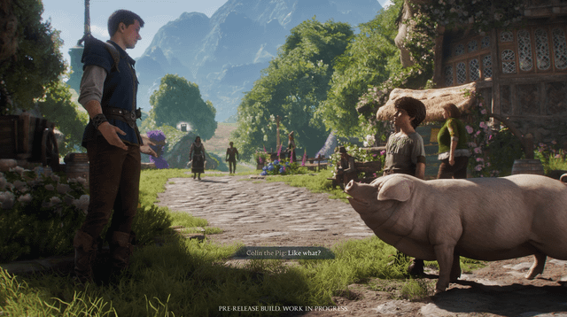 The Magic of Talking Pigs and Other Characters - contextual illustration