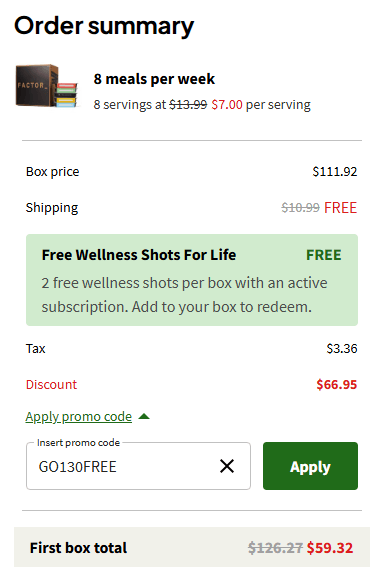 Nutritional Benefits of Factor's Meal Options - visual representation