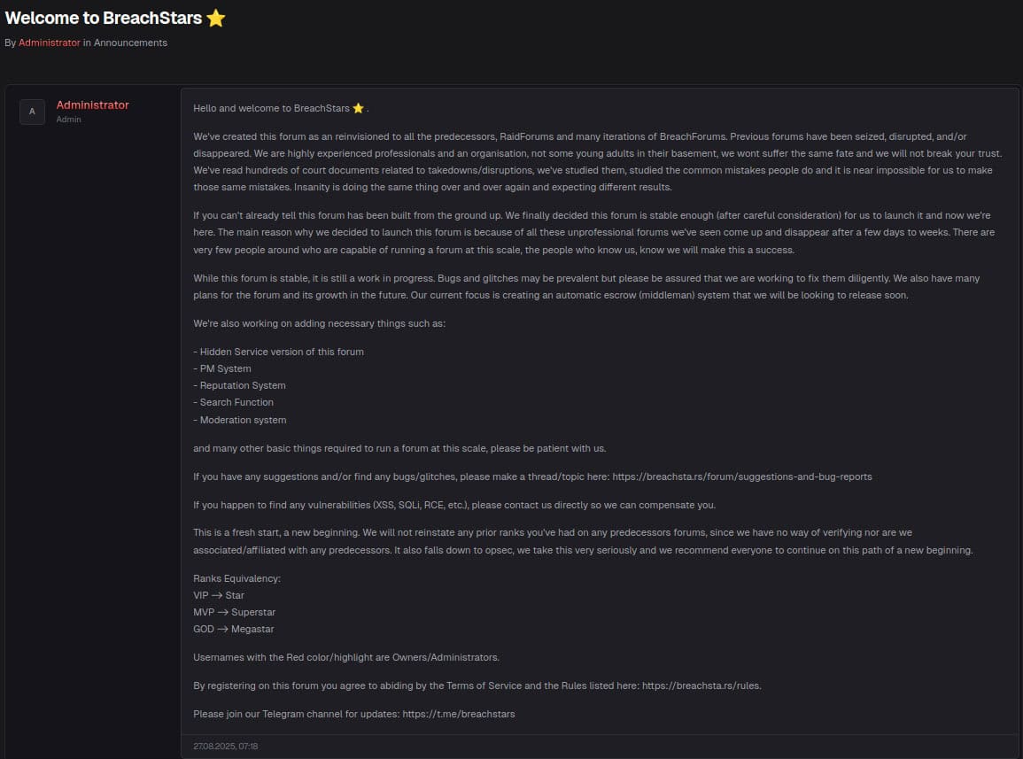 The Future of Criminal Forums: Are Centralized Platforms Obsolete? - visual representation