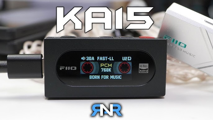 What is the FiiO KA15? - visual representation
