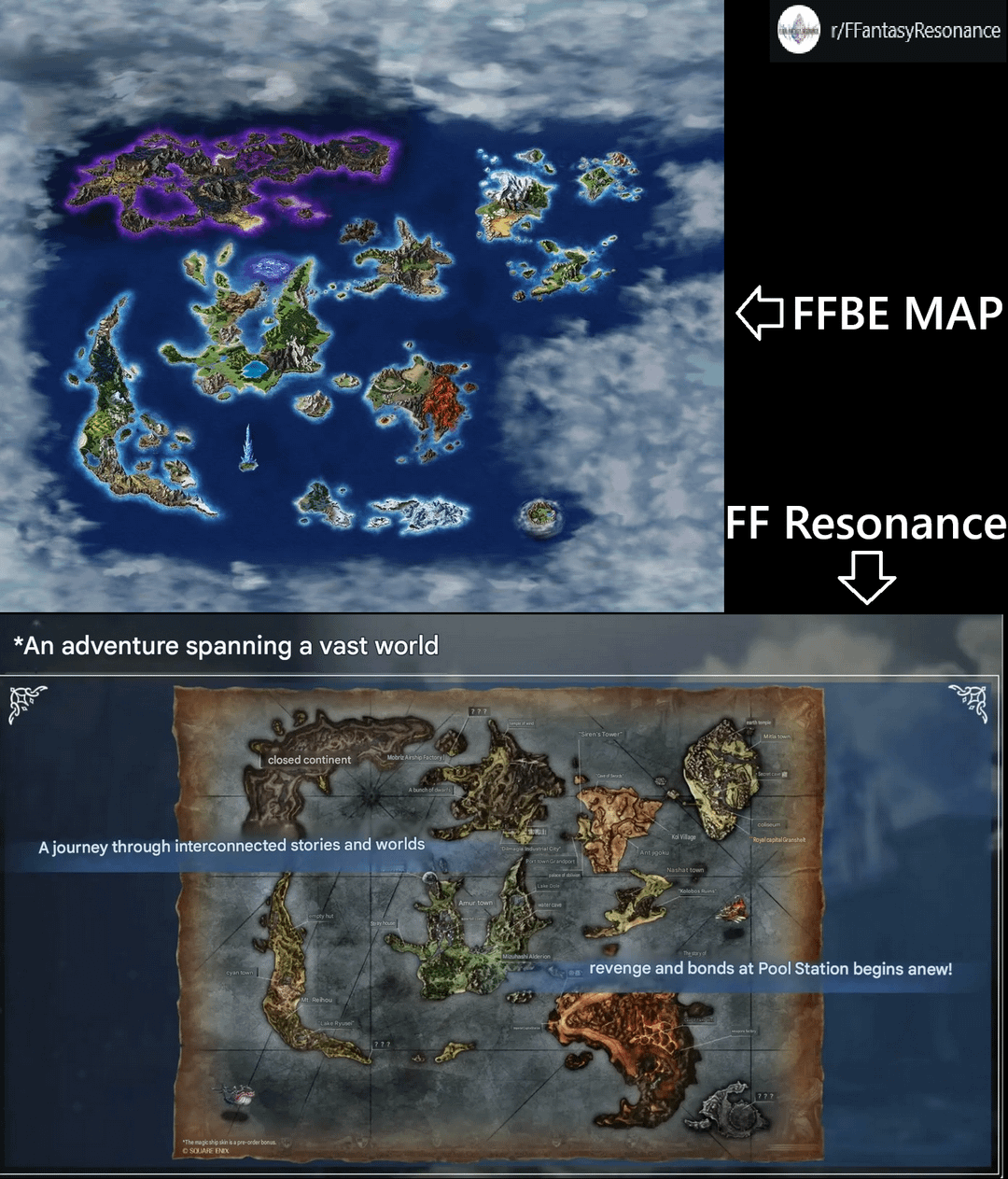 Expansive World Exploration - visual representation