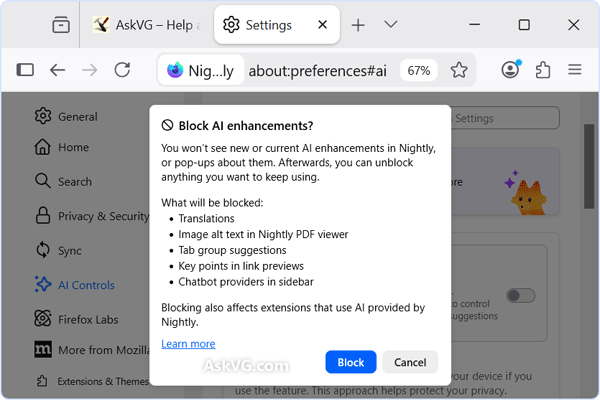 Recommendations: Should You Use Firefox's AI Features? - visual representation