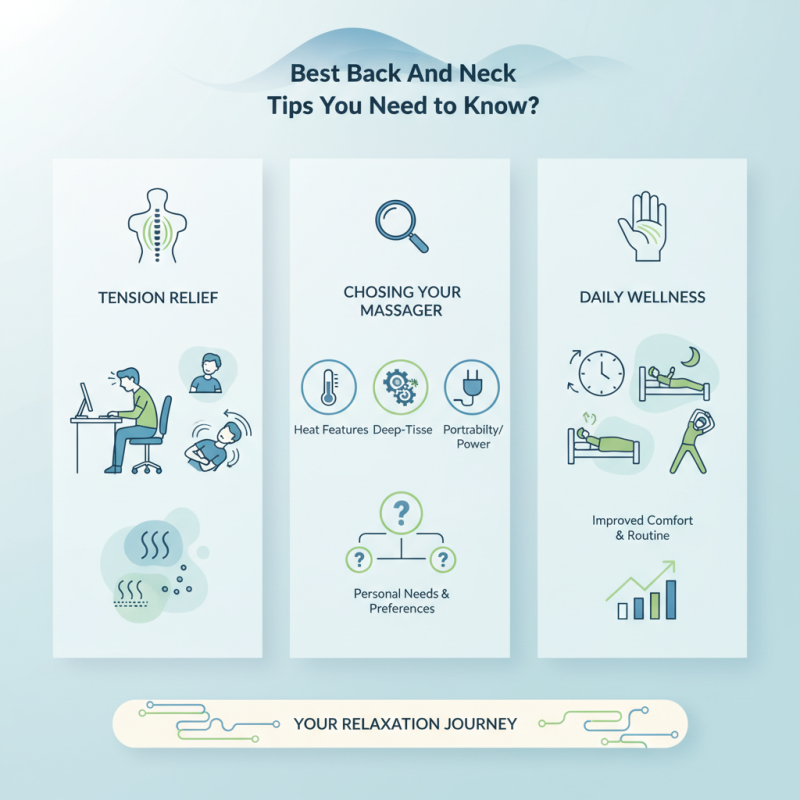 Recommendations for Buying a Neck Massager - contextual illustration