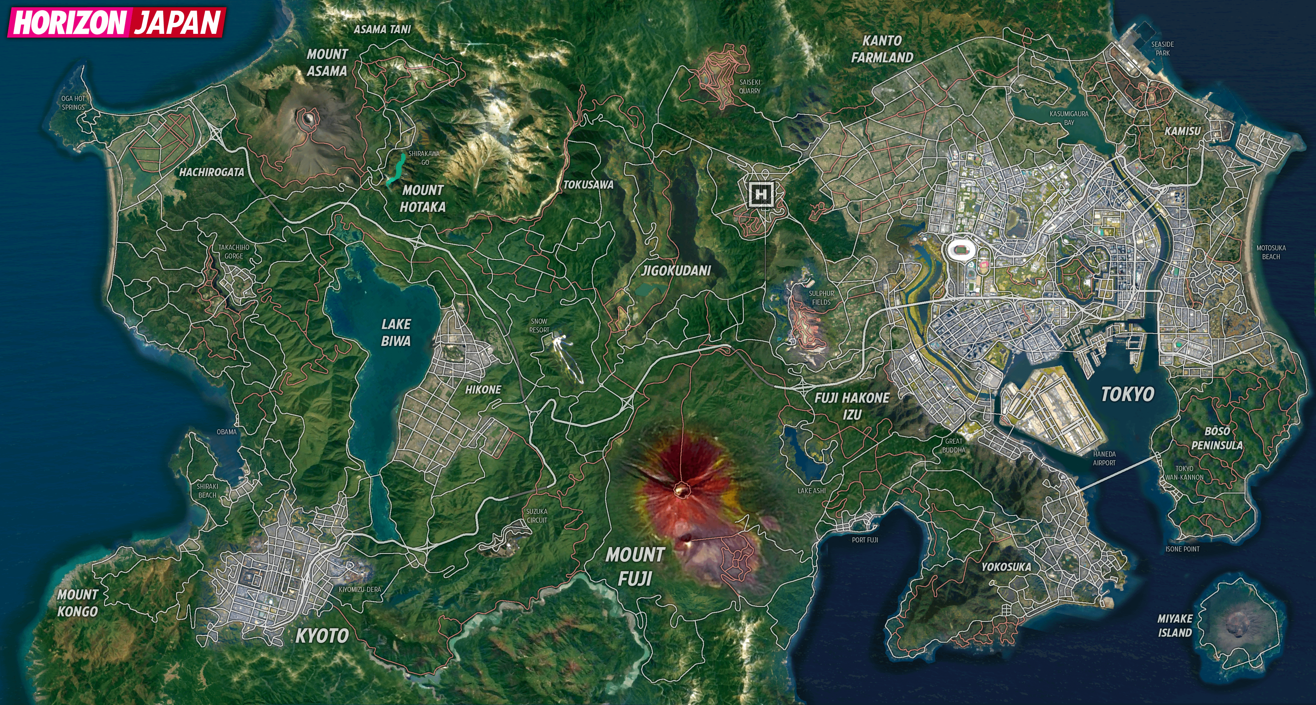 The Tokyo Setting and World Design - contextual illustration