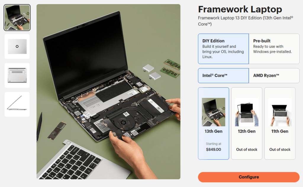 The Best Modular Laptops at a Glance - visual representation