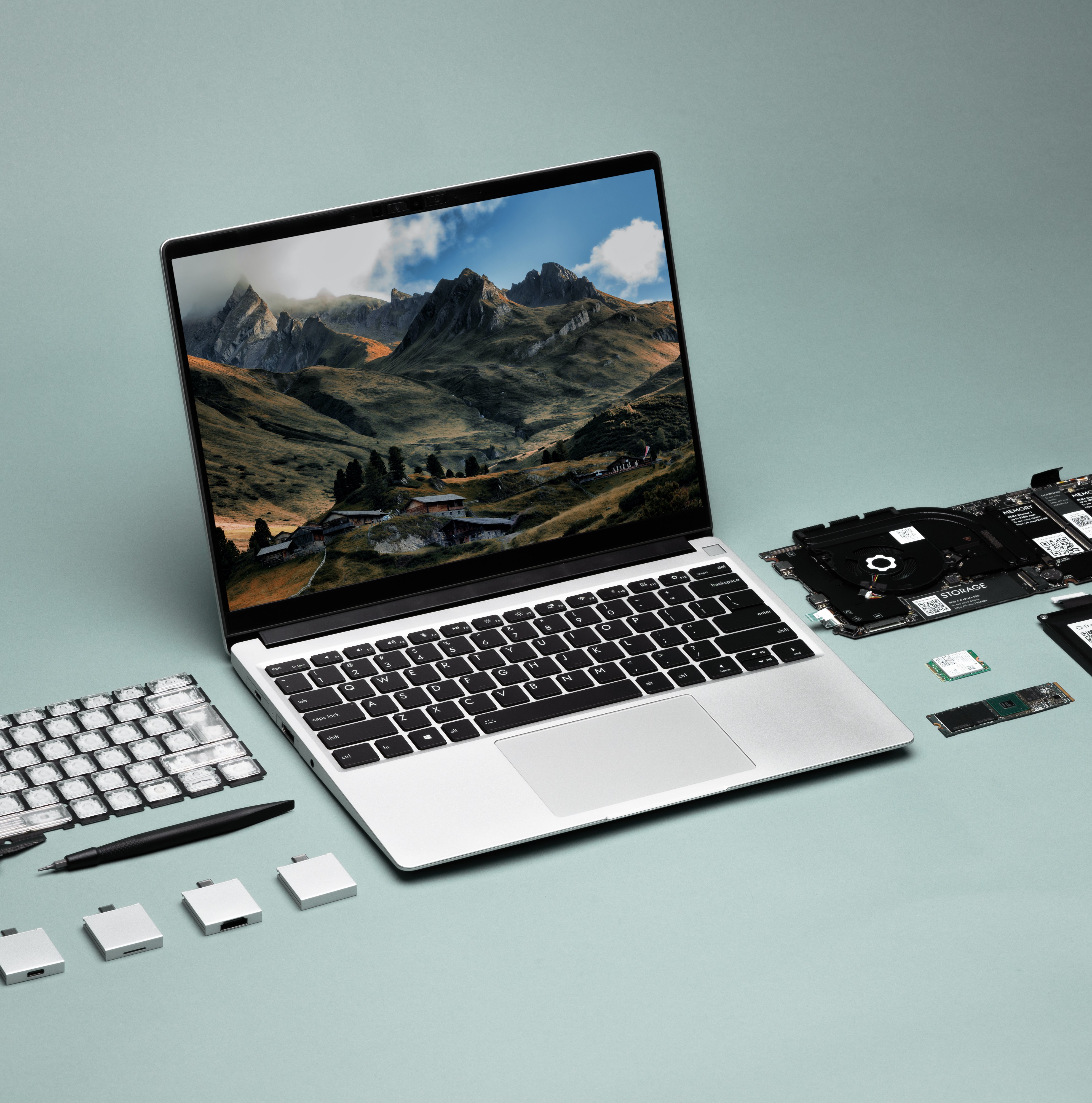 A New Era of Modular Laptops - visual representation