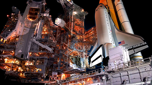 Apollo: Reaching for the Moon - visual representation