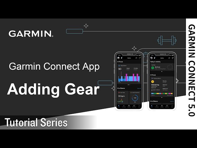 How to Set Up Gear Tracking in Garmin Connect - contextual illustration