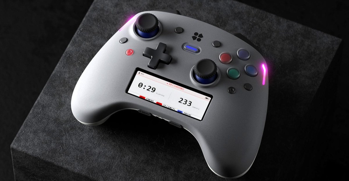 Genki’s new customizable controller has a big screen and adjustable buttons | The Verge