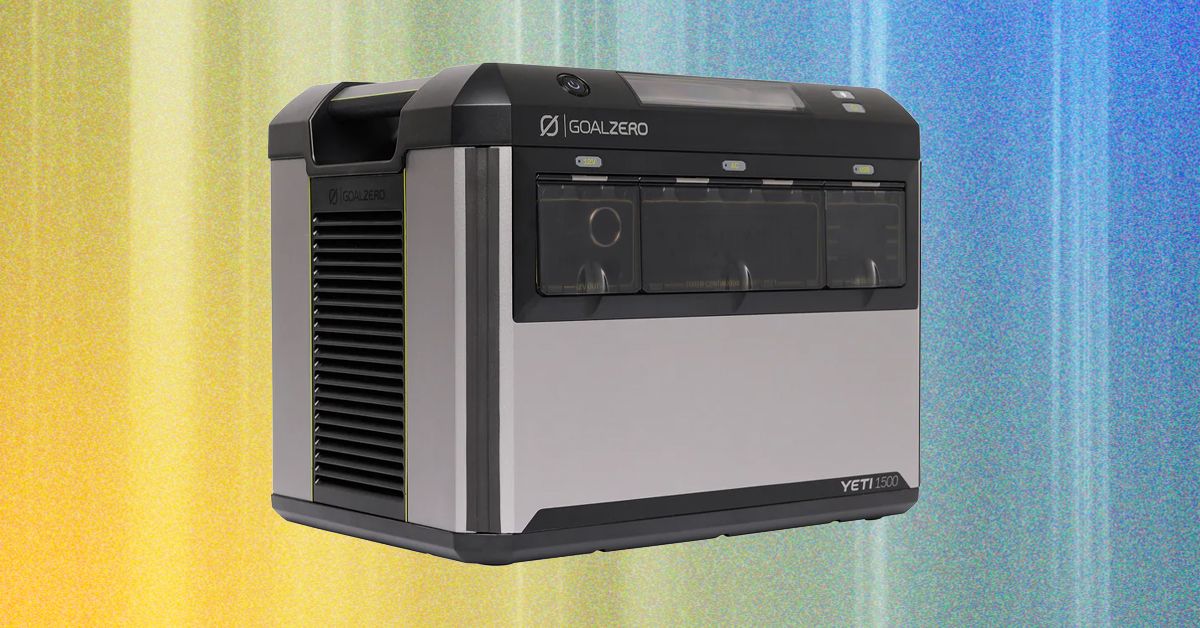 Goal Zero Yeti 1500 Power Station Review (2026): More Power, Better Chemistry | WIRED