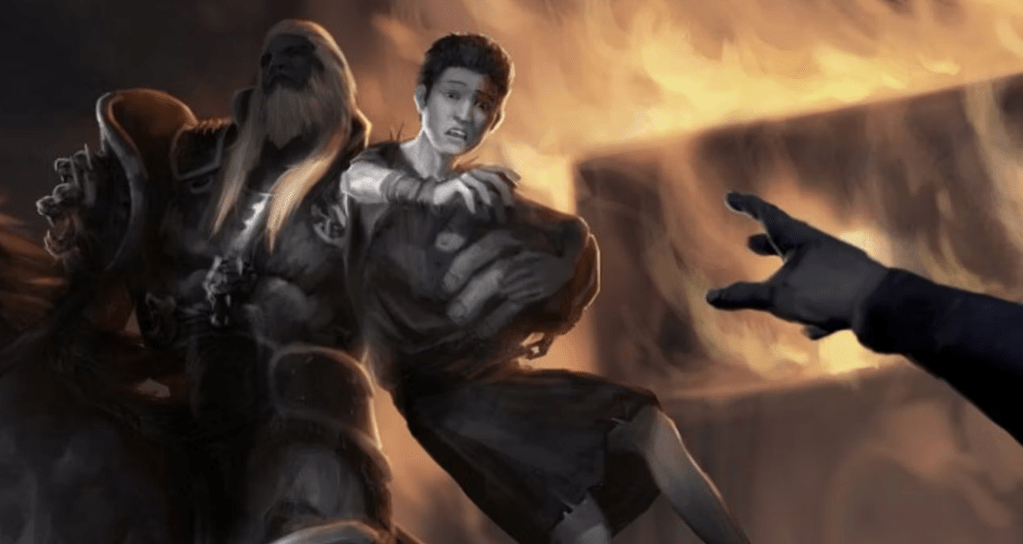 The Story: Kratos Before the Vengeance, Before the Norse - contextual illustration