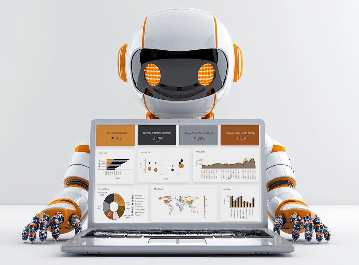 The Power of AI Startup Benchmarking - visual representation