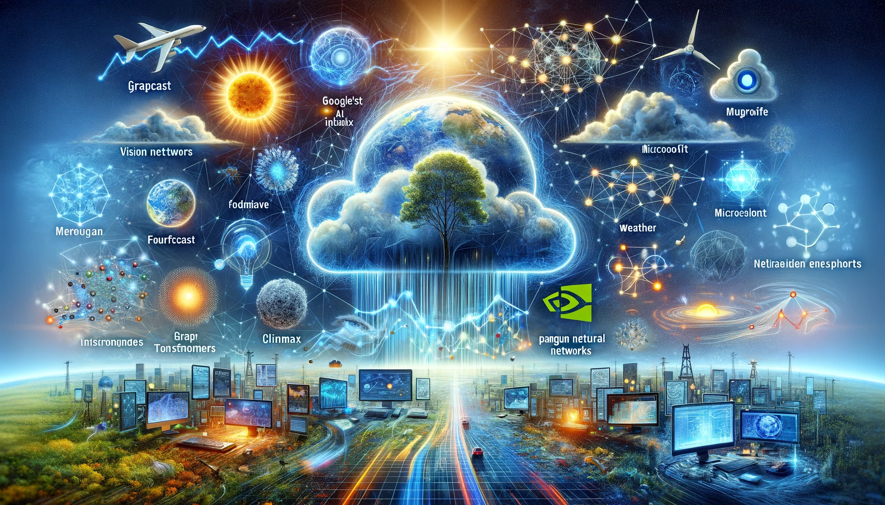 Future Trends in AI Weather Forecasting - contextual illustration