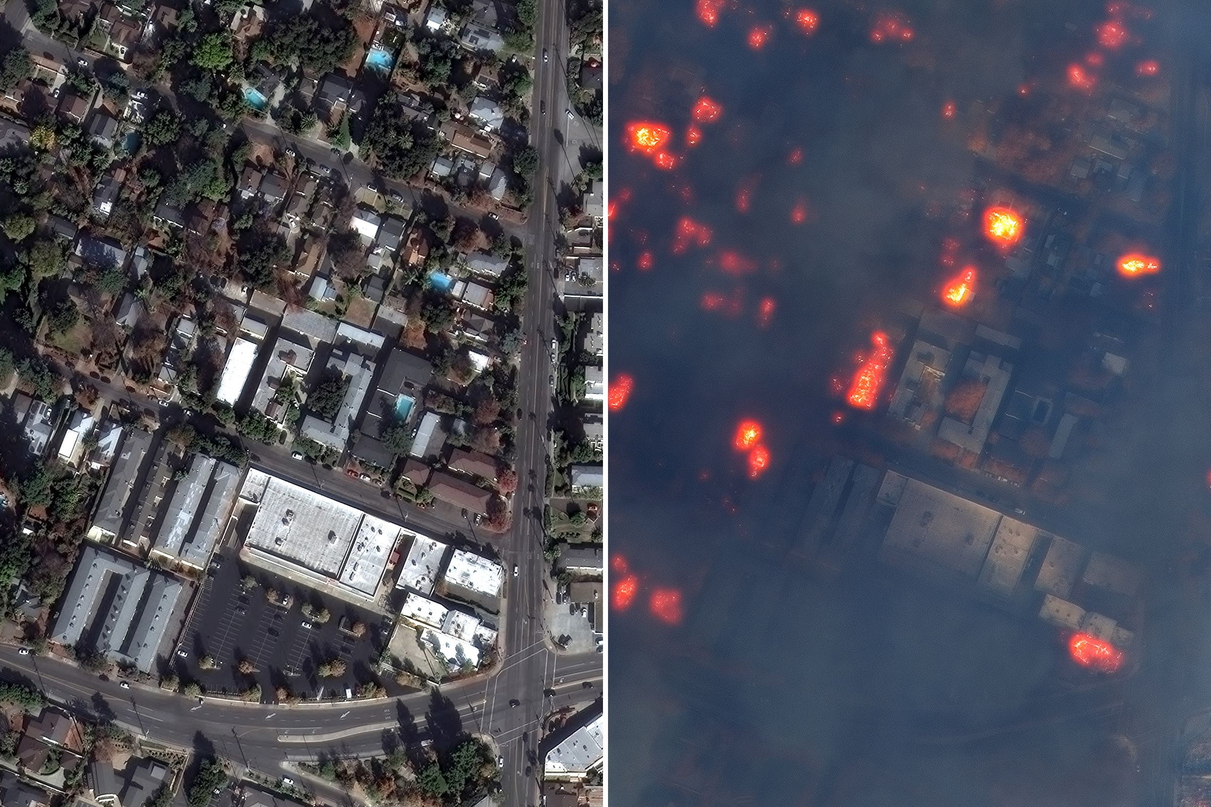 The Role of Satellites in Wildfire Detection - visual representation