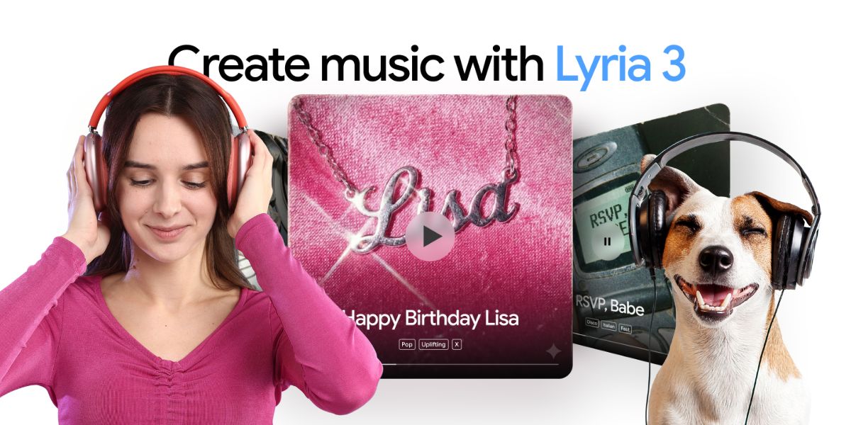 Getting Started With Lyria 3 - visual representation