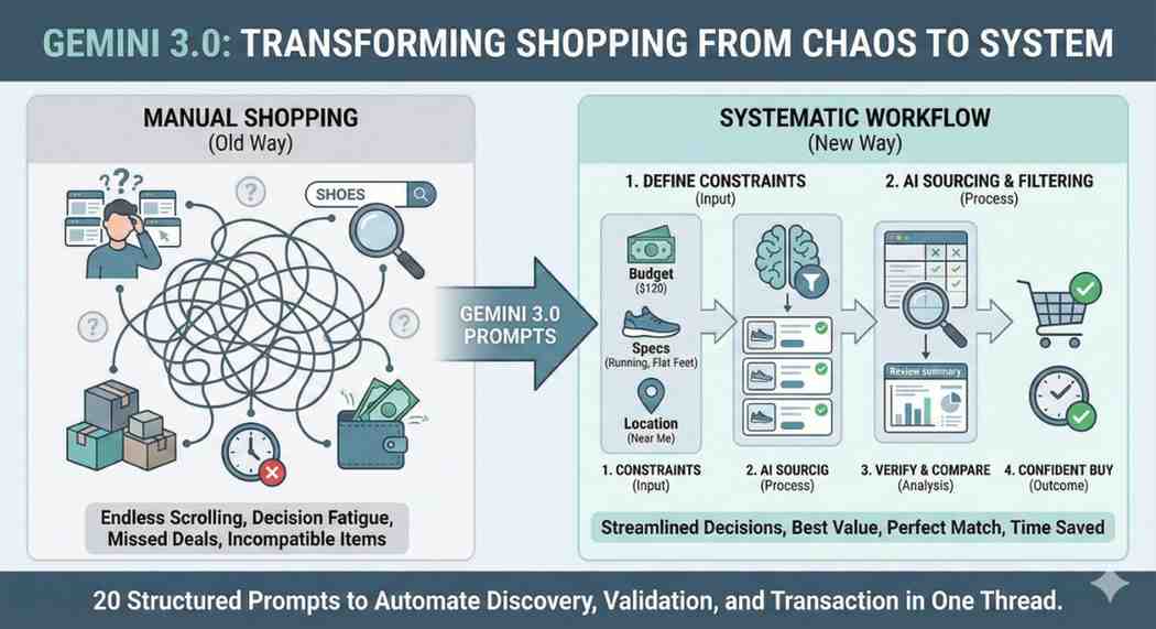 How Gemini Orders Groceries - contextual illustration