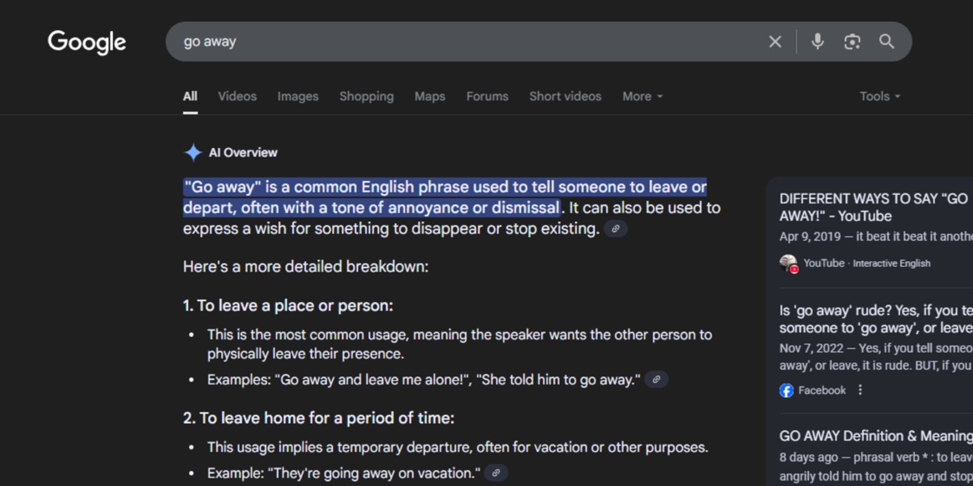 Google's Response: Denial or Disagreement? - visual representation