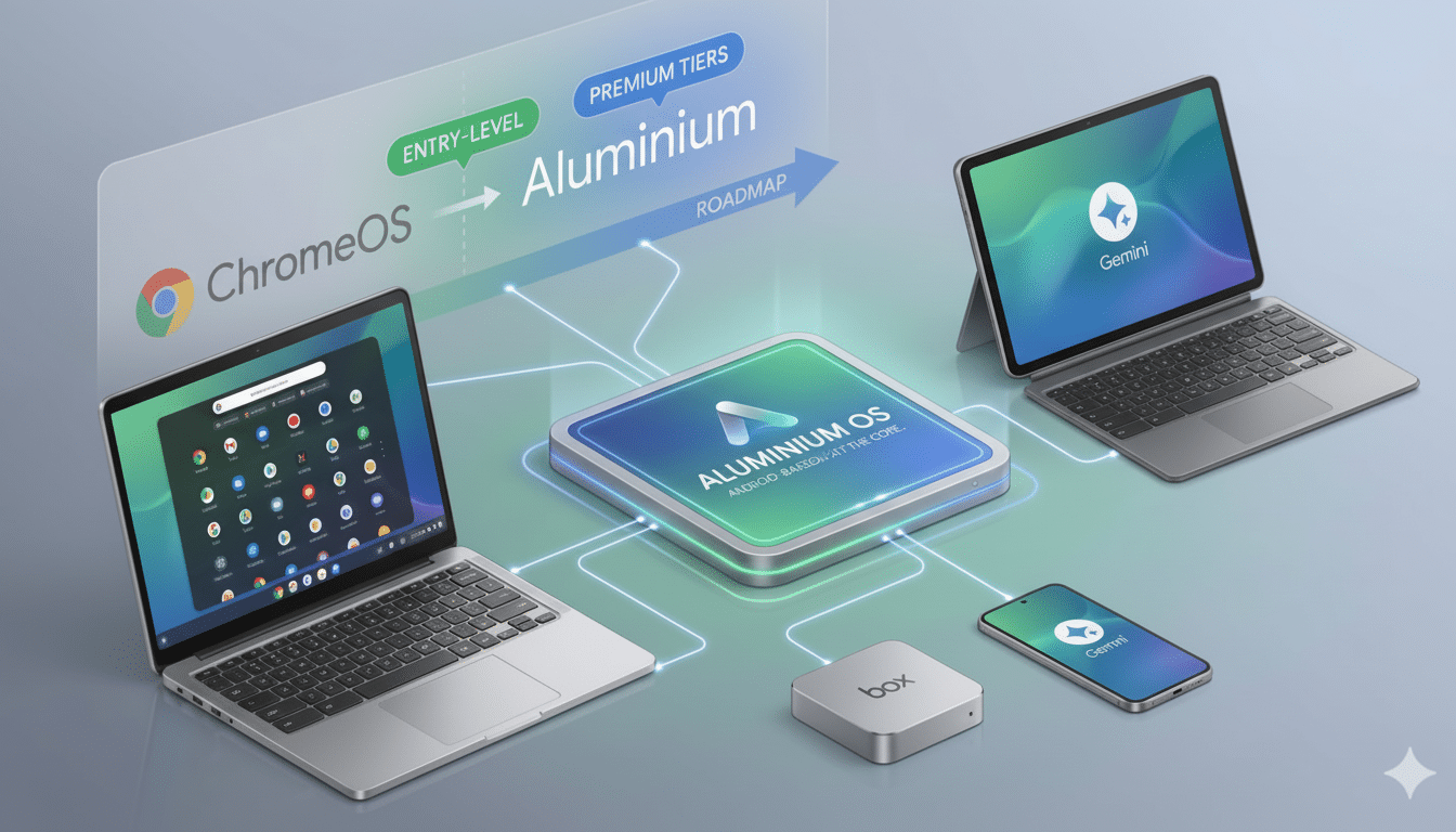 The Hardware Question: Who Will Build Aluminium OS Devices - visual representation
