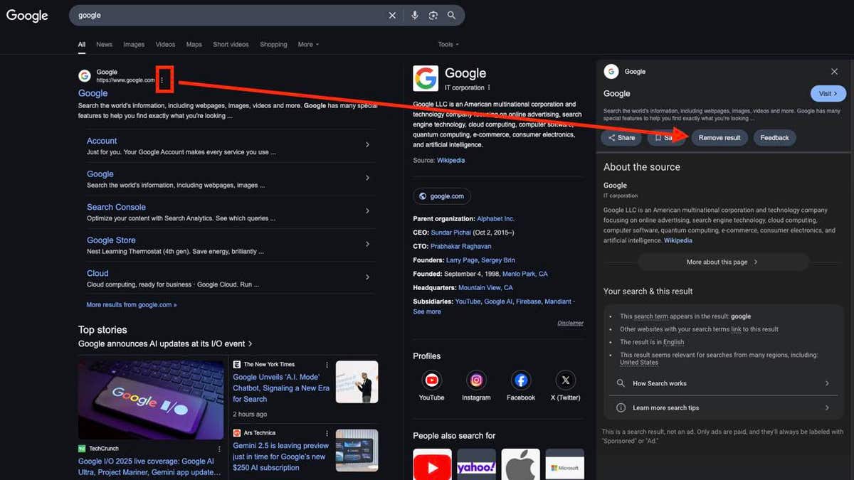 Comparing Google's Approach to Other Privacy Tools - visual representation