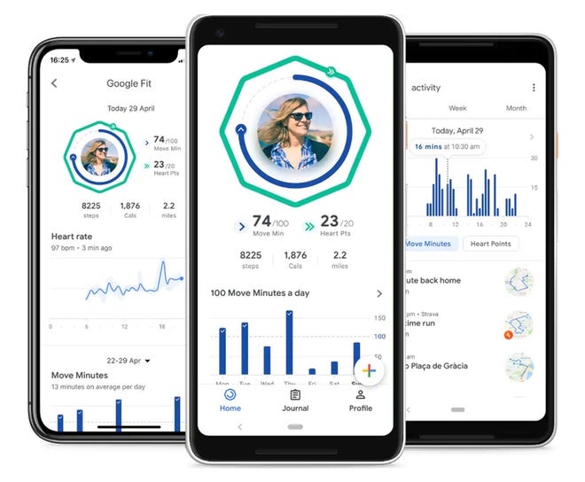 Key Features of the Google Health App - visual representation