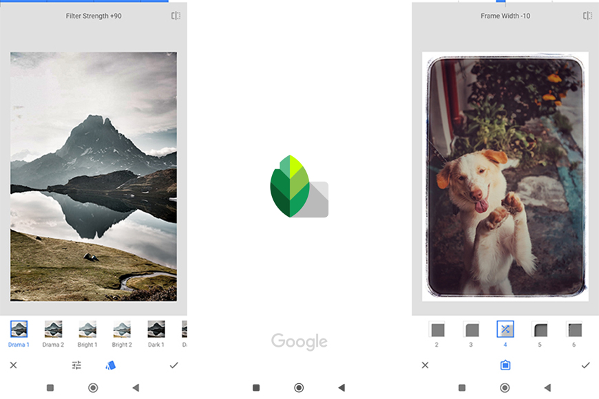 Comparison with Built-in iPhone Camera App - visual representation