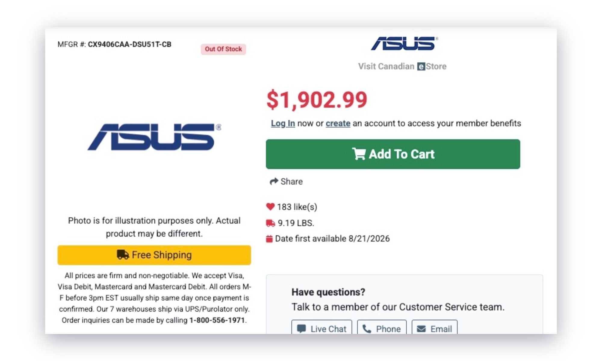 Pricing and Availability - contextual illustration