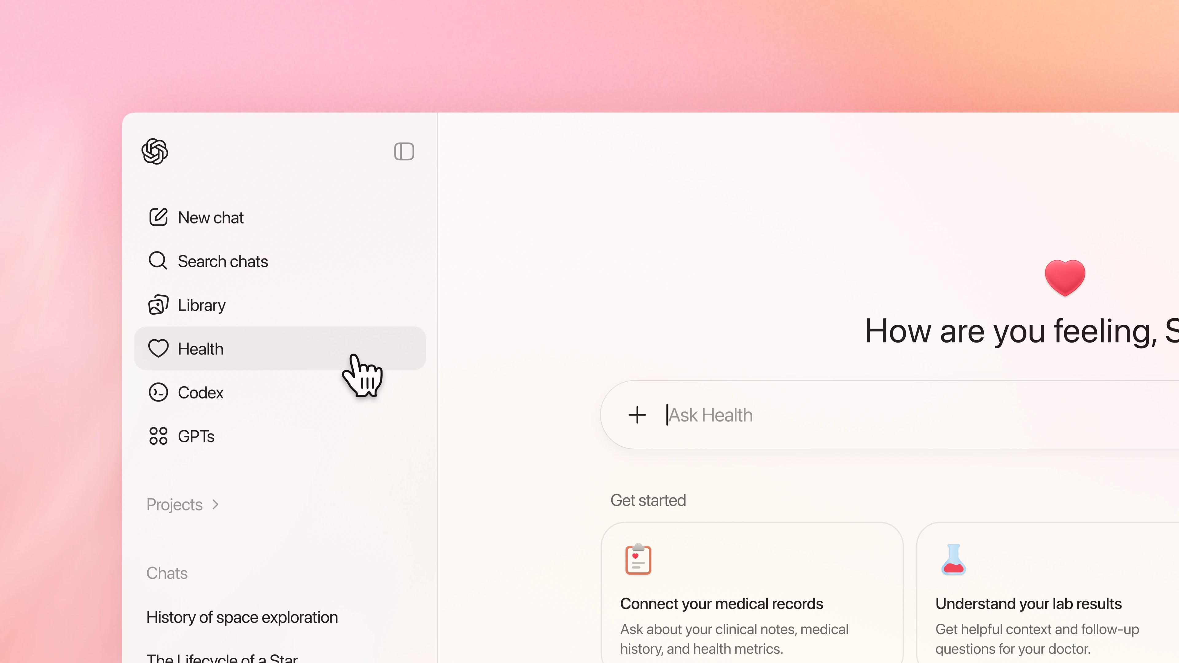 Pillar Suggestions - visual representation