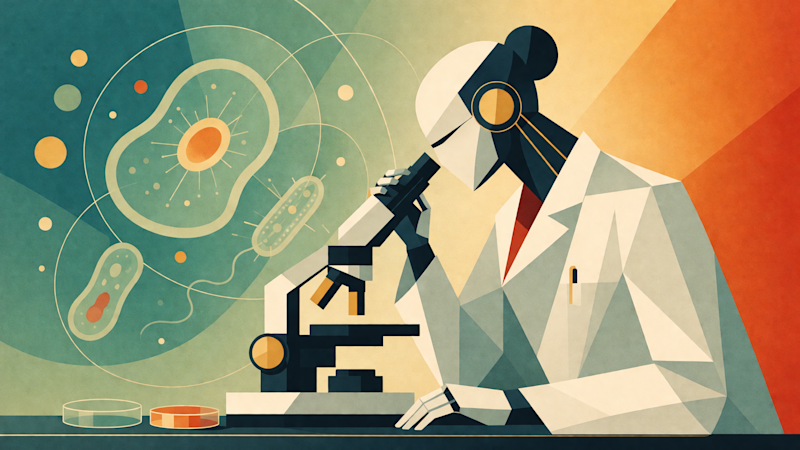 The Role of AI in Life Sciences - visual representation