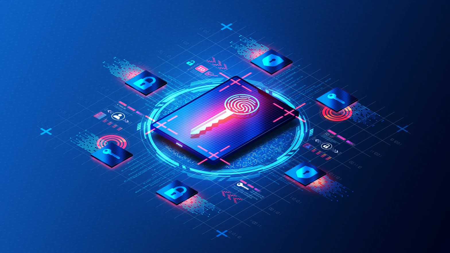 Future Trends in Cybersecurity - visual representation