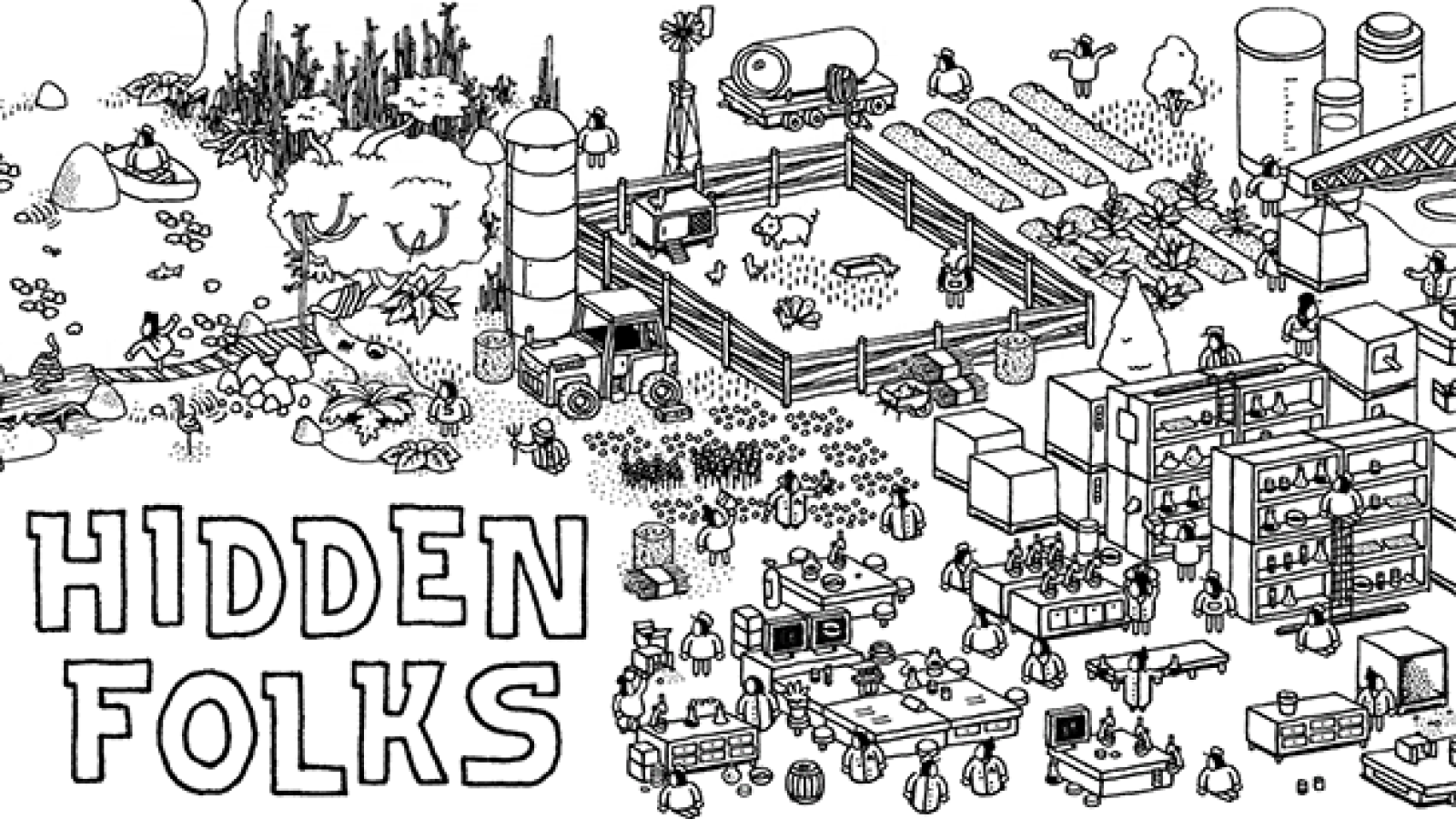 Navigating the World of Hidden Folks 2 - contextual illustration