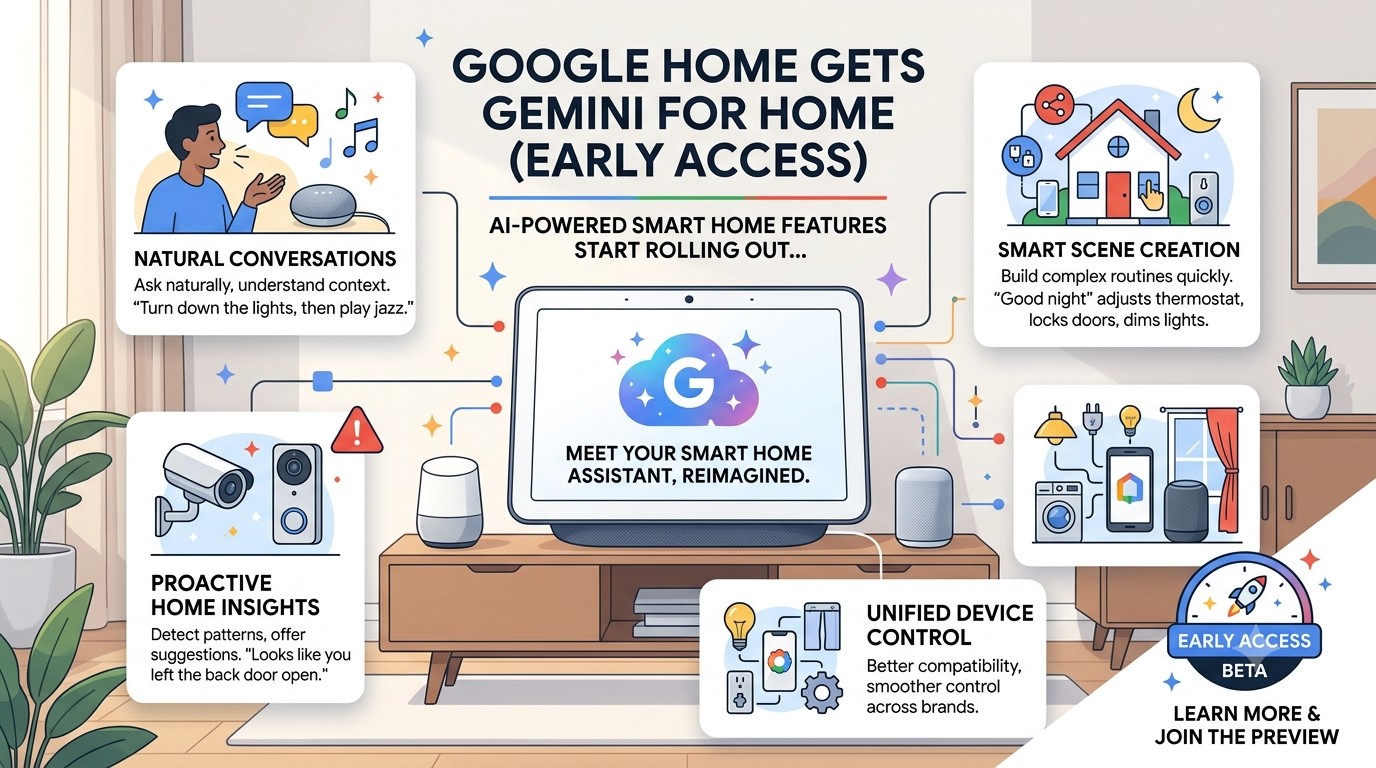 Key Features of AI-Controlled Google Home - contextual illustration