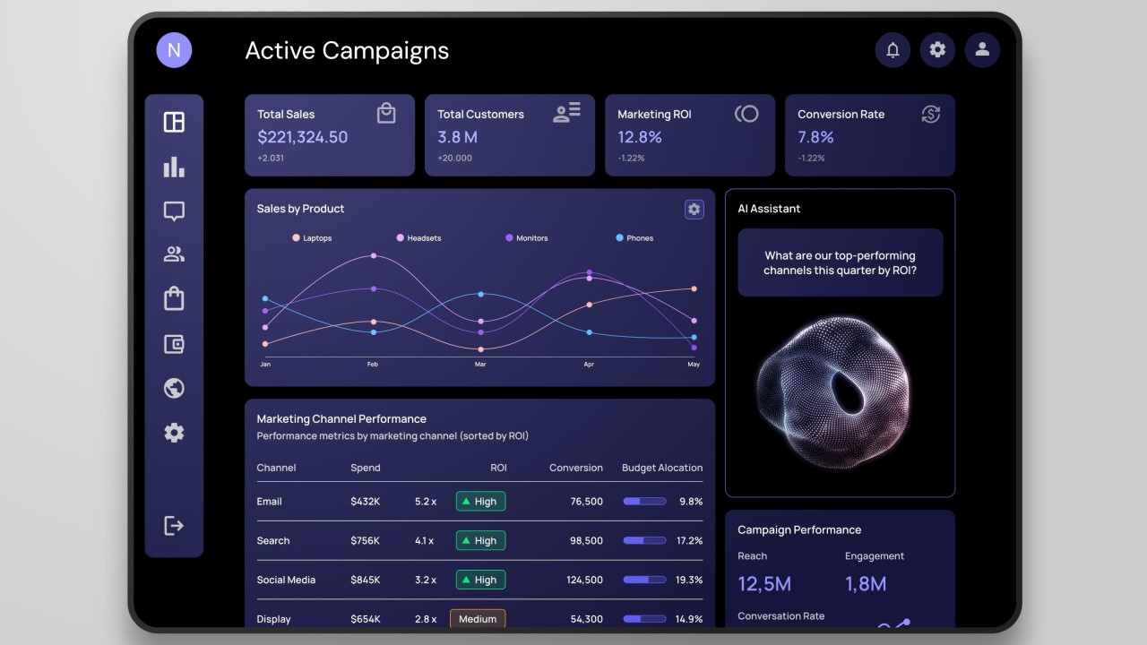 Why AI is a Game-Changer for Marketing - visual representation