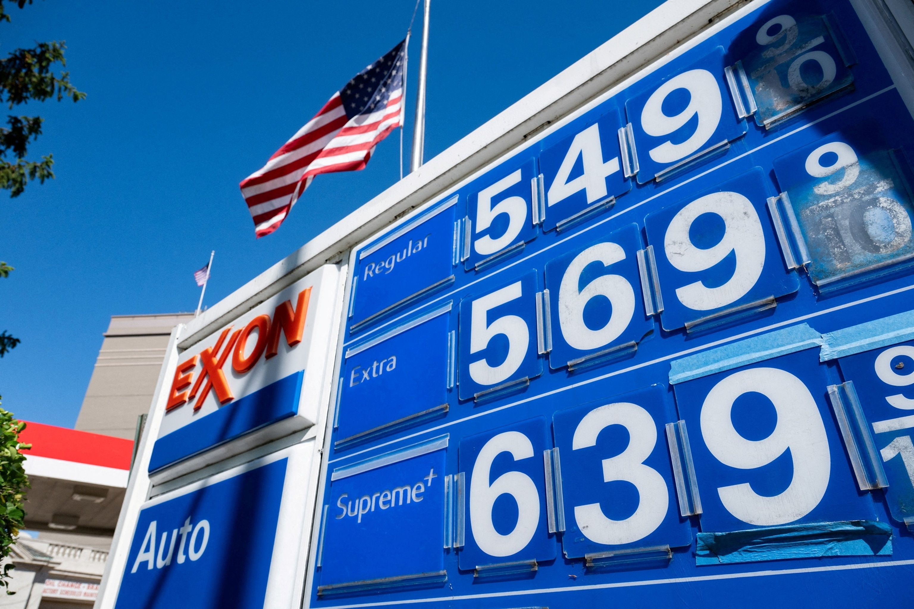 The Rising Cost of Gasoline - visual representation