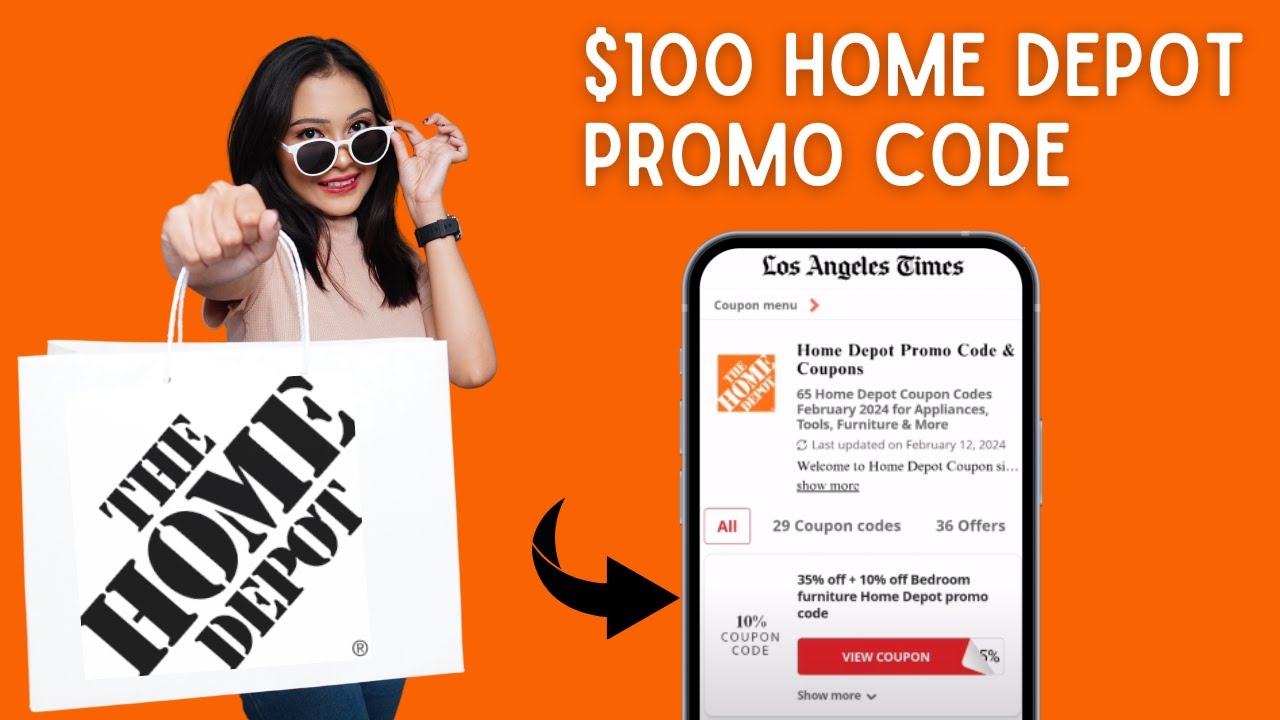 Current Home Depot Promo Codes & Offers (January 2025) - visual representation
