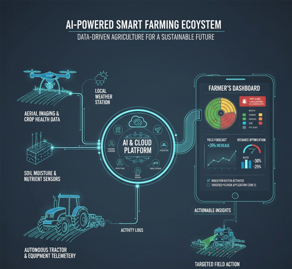 Future Trends in AI and Farming - contextual illustration