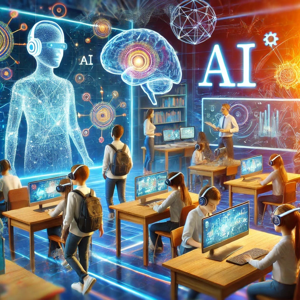 The Current State of AI in Education - contextual illustration