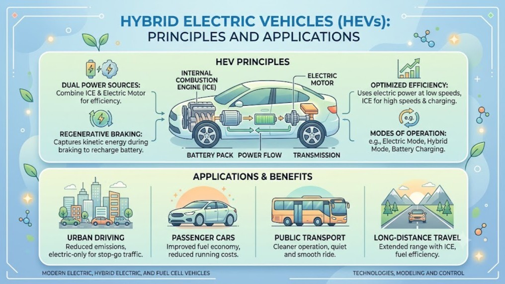 Practical Implementation of EV Tech in Hybrids and Combustion Vehicles - visual representation