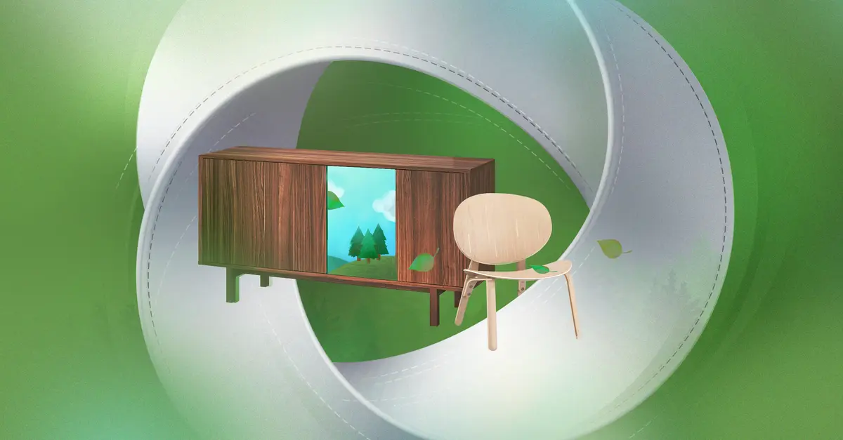 Sustainability and Smart Home Tech - contextual illustration