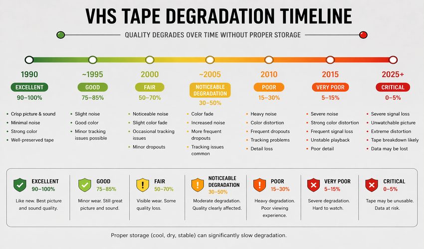 The Science Behind Tape Degradation - contextual illustration