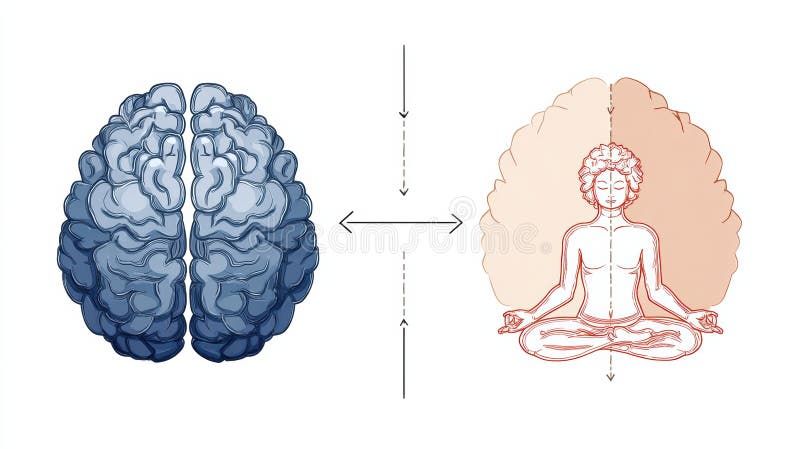 Samatha vs. Vipassana: Two Roads to Different Brain States - visual representation