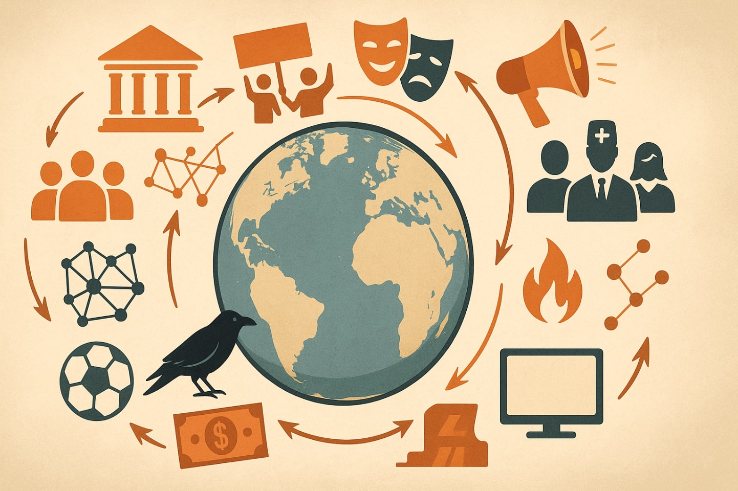 How Ordinary People Navigate Contested Reality - visual representation