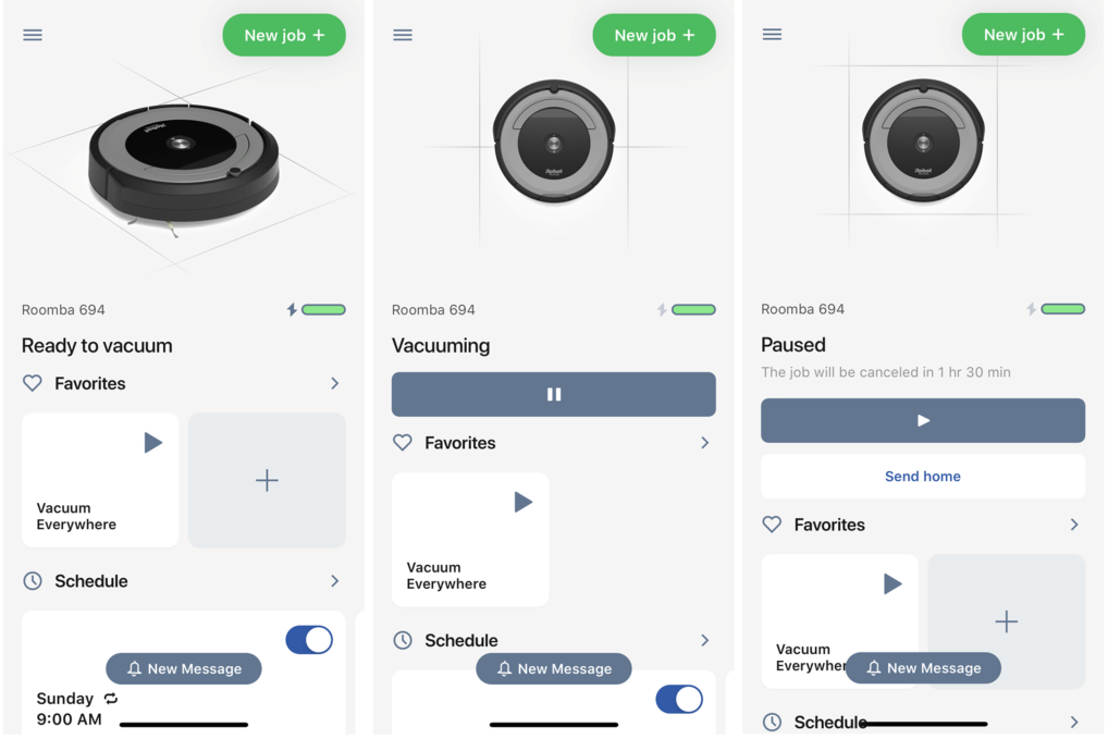 The Humble Beginnings of Roomba - visual representation